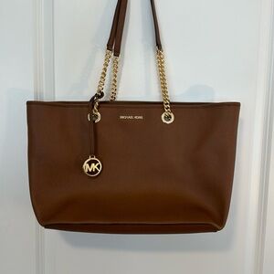 Brown & Gold Michael Kors Tote (Free Shipping!)